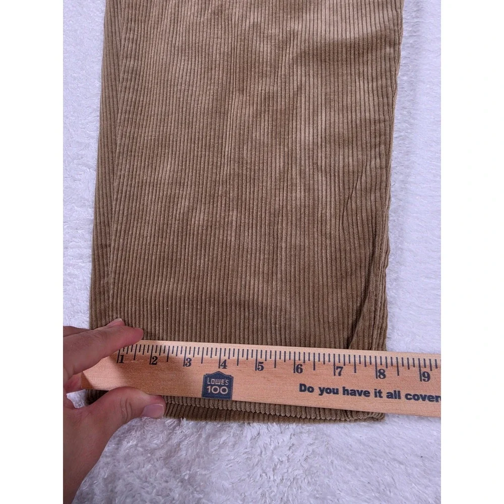 Vintage Polo Ralph Lauren Andrew Cords Mens 35/32 Pleated Wide-Wale Corduroy
